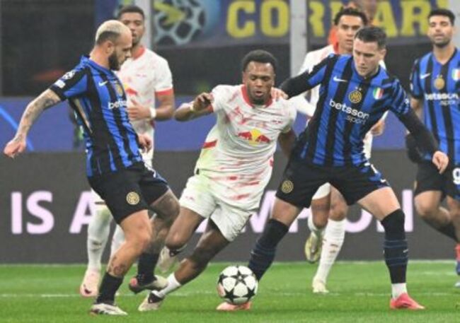 Màn đụng độ Inter Milan vs RB Leipzig