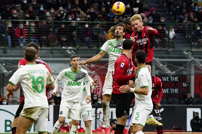 Nhận định bóng đá AC Milan vs Sassuolo lúc 03h00 ngày 04/12 – Coppa Italia 