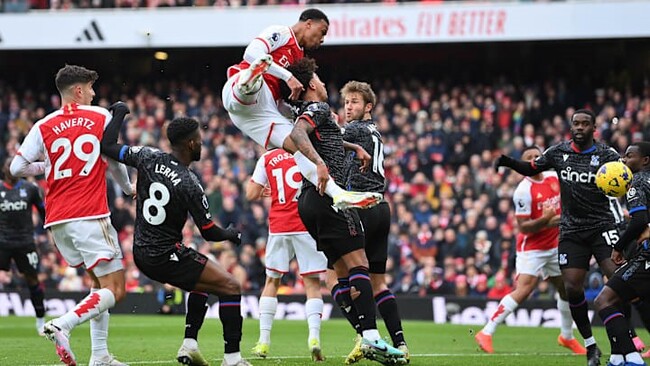 Màn đụng độ Arsenal vs Crystal Palace