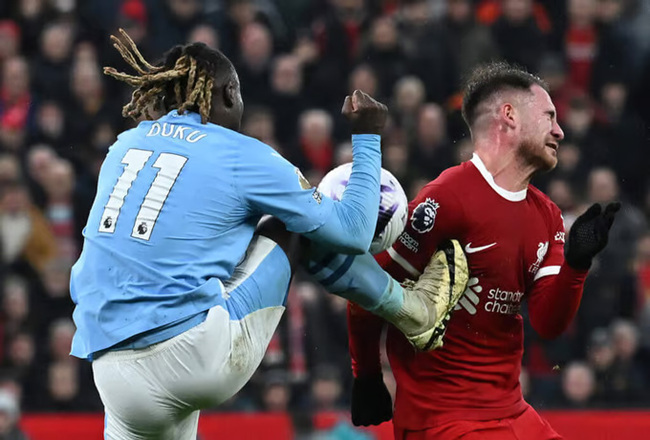 Màn đụng độ Liverpool vs Manchester City