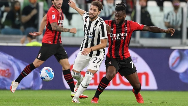 Màn đụng độ Juventus vs AC Milan